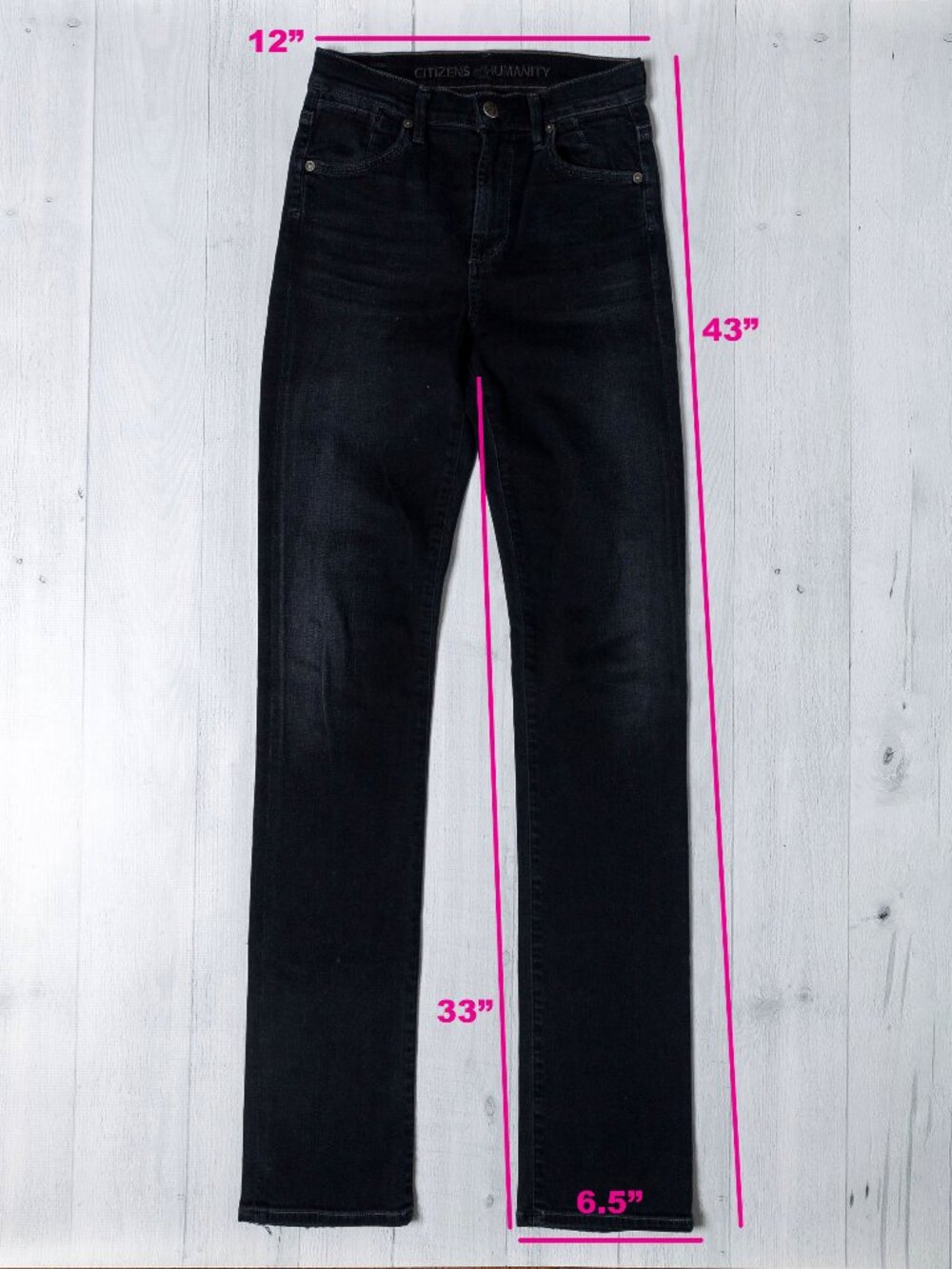 Citizens of Humanity Jeans 26 - Dark Blue Denim - Picture 2 of 10